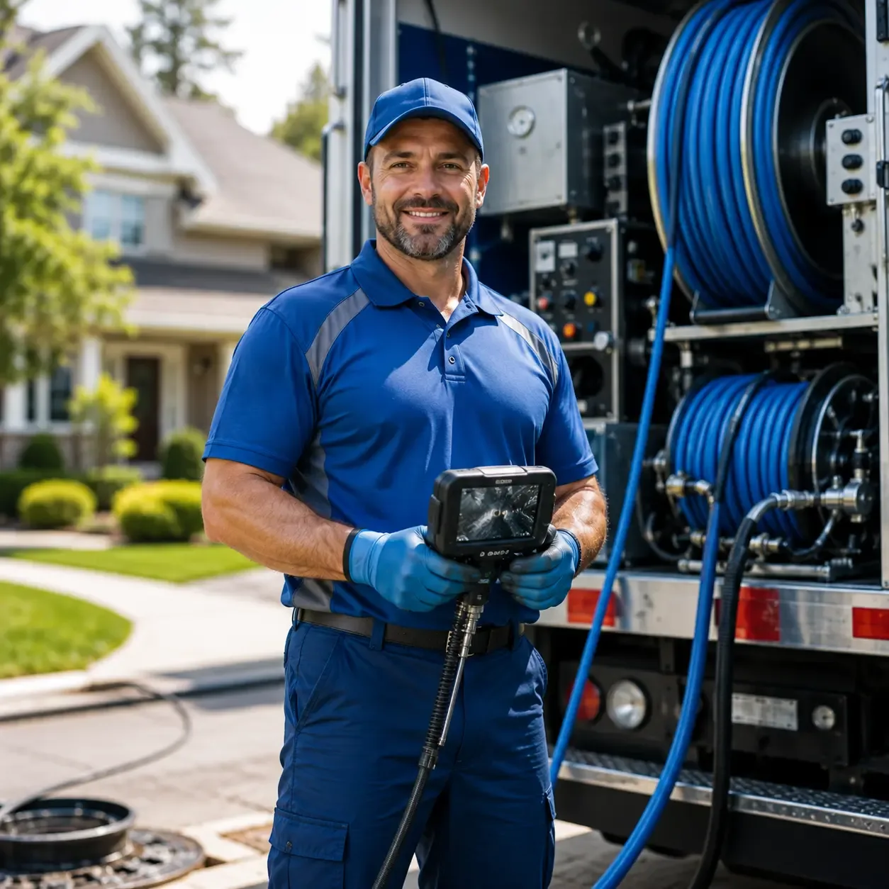 Local outdoor drain cleaning specialists in Monroe, IA